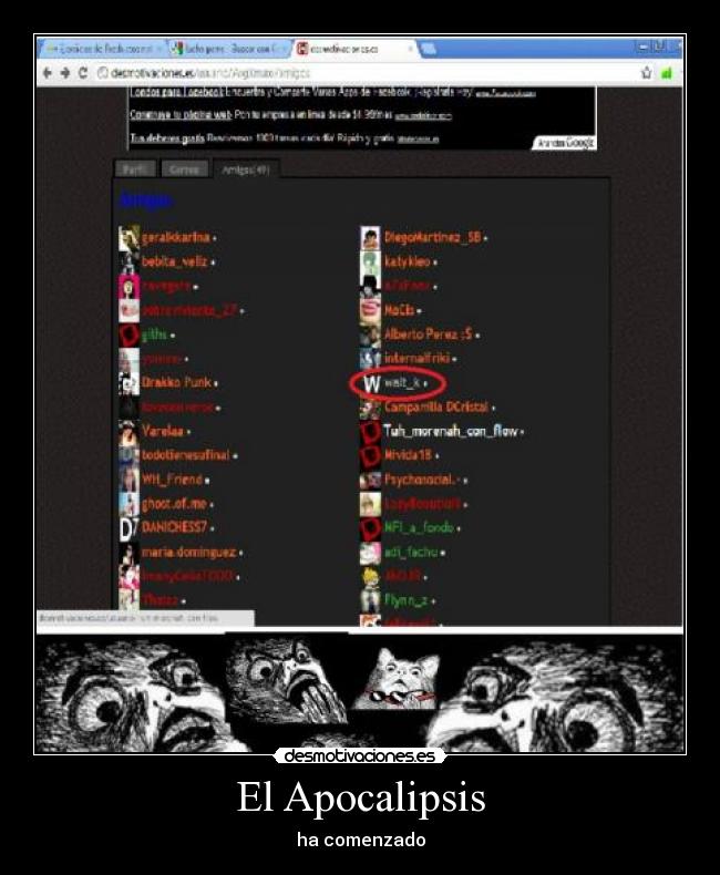 El Apocalipsis - ha comenzado