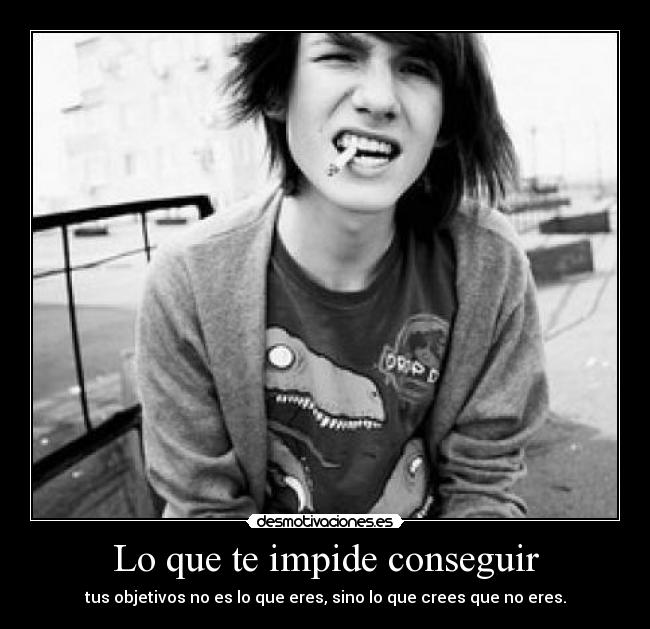 Lo que te impide conseguir - 