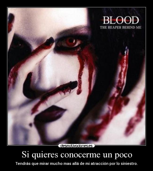 Si quieres conocerme un poco - 