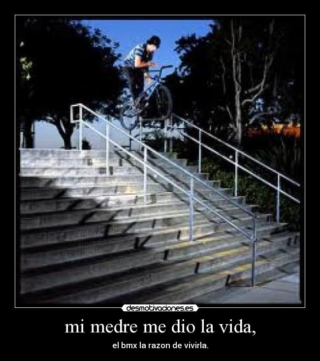 carteles vida bmx desmotivaciones
