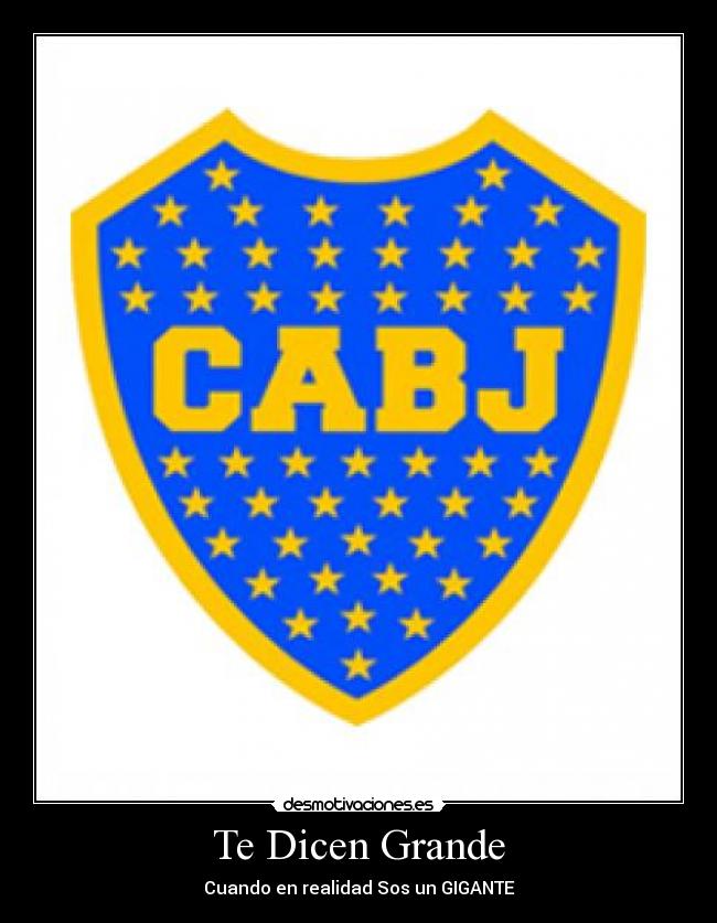 Te Dicen Grande - Cuando en realidad Sos un GIGANTE♥