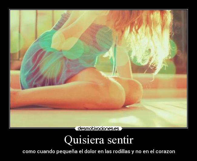 Quisiera sentir - 