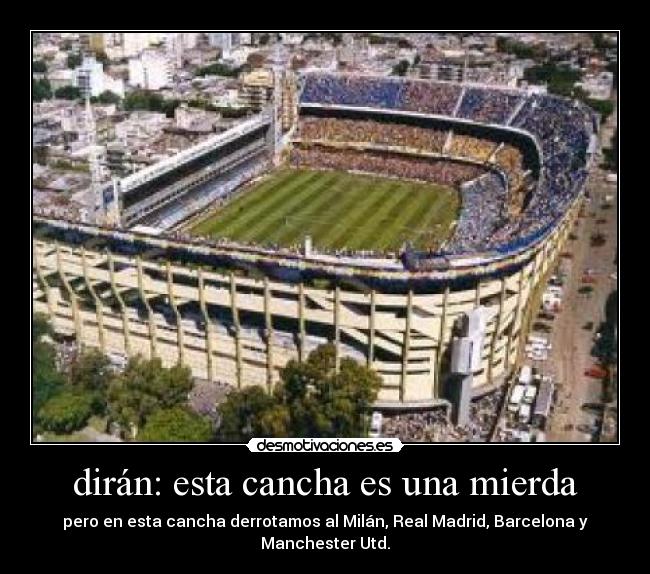 carteles manchester barca real madrid boca juniors utd milan desmotivaciones