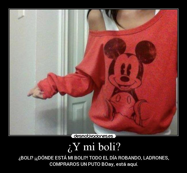 ¿Y mi boli? - 