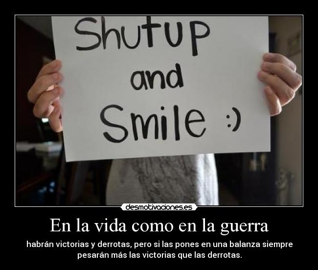 En la vida como en la guerra - 