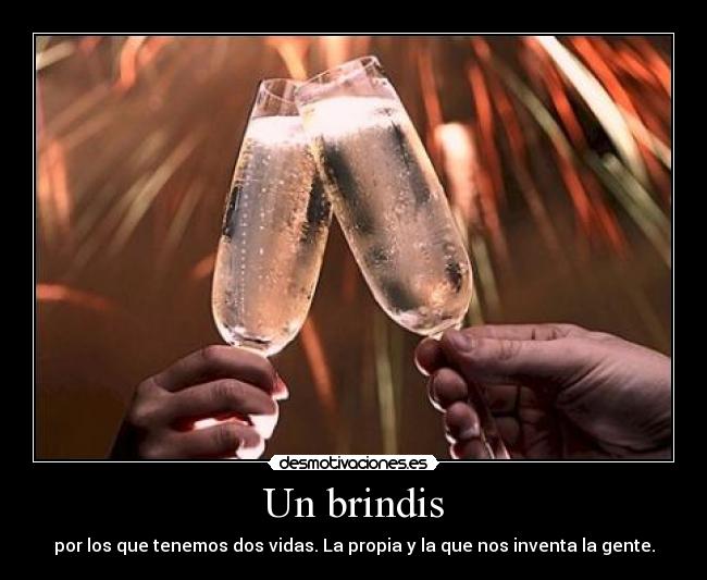 Un brindis -