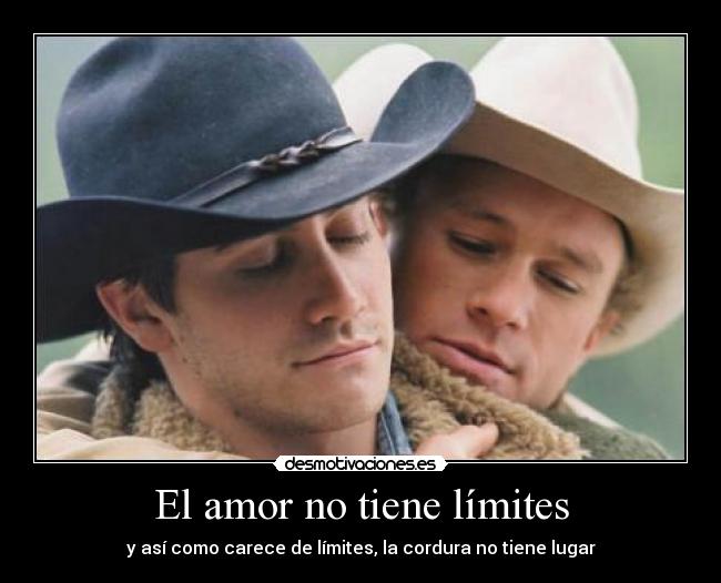 El amor no tiene límites -