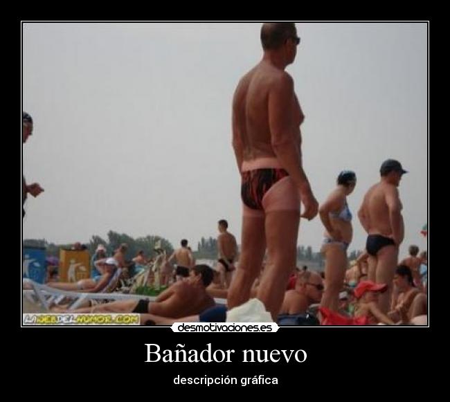 Bañador nuevo - descripción gráfica