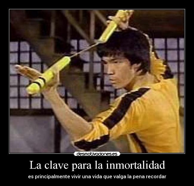 La clave para la inmortalidad - 