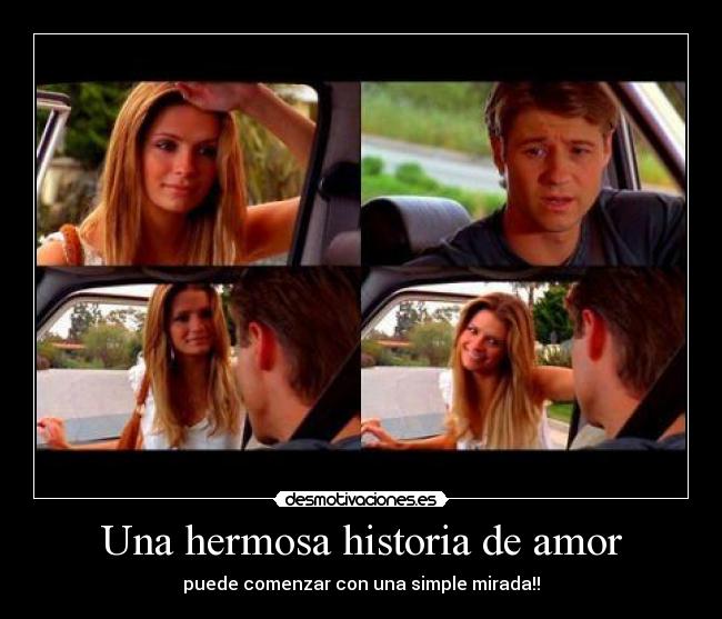 Una hermosa historia de amor -