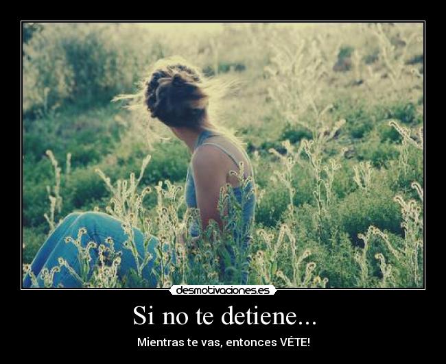 Si no te detiene... - 