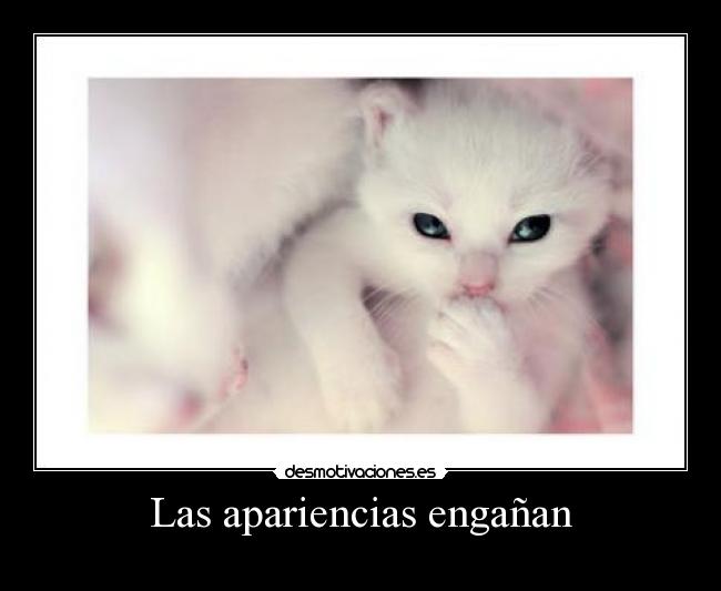 Las apariencias engañan -