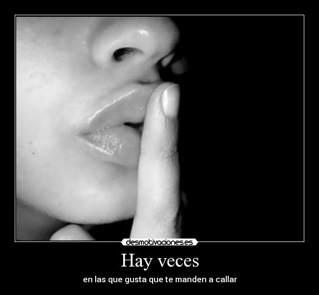 Hay veces - 