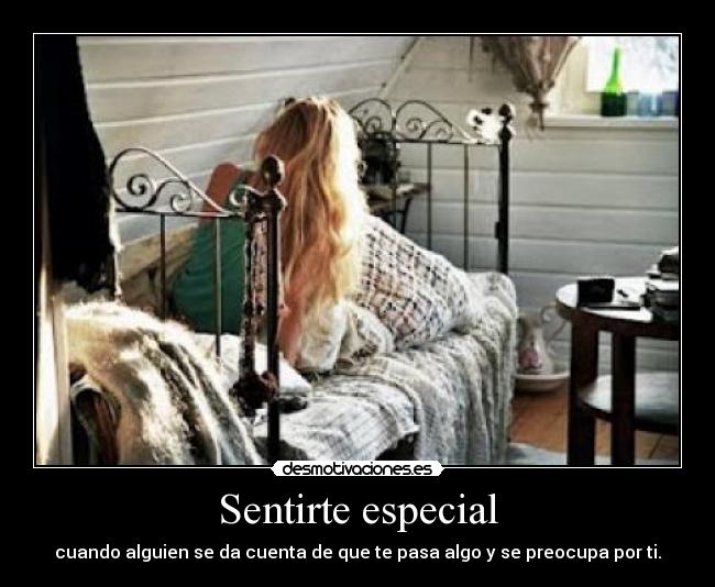 Sentirte especial - 