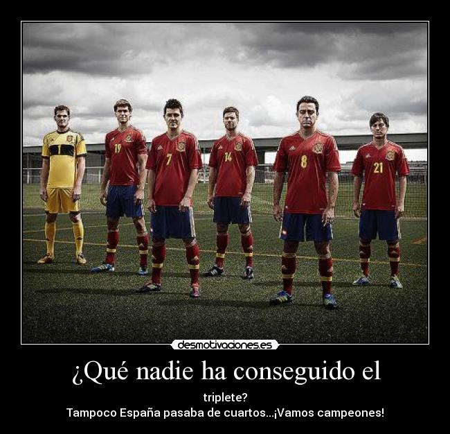 carteles futbol seleccion espanola campeones eurocopa desmotivaciones