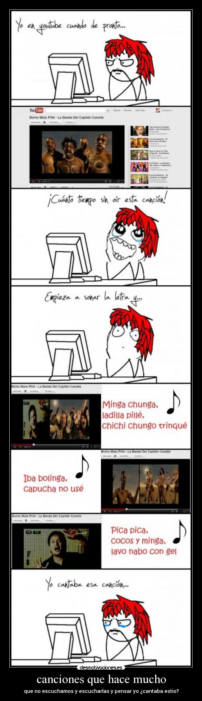 canciones que hace mucho -