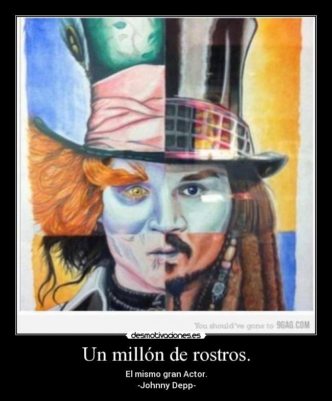Un millón de rostros. -