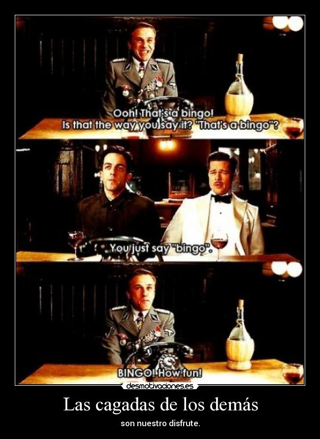 carteles epic time que fiera malditos bastardos desmotivaciones