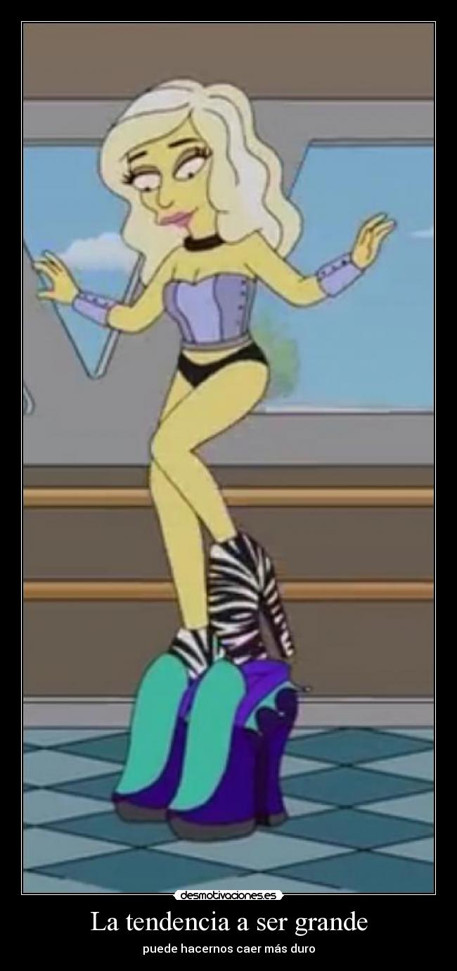 La tendencia a ser grande -