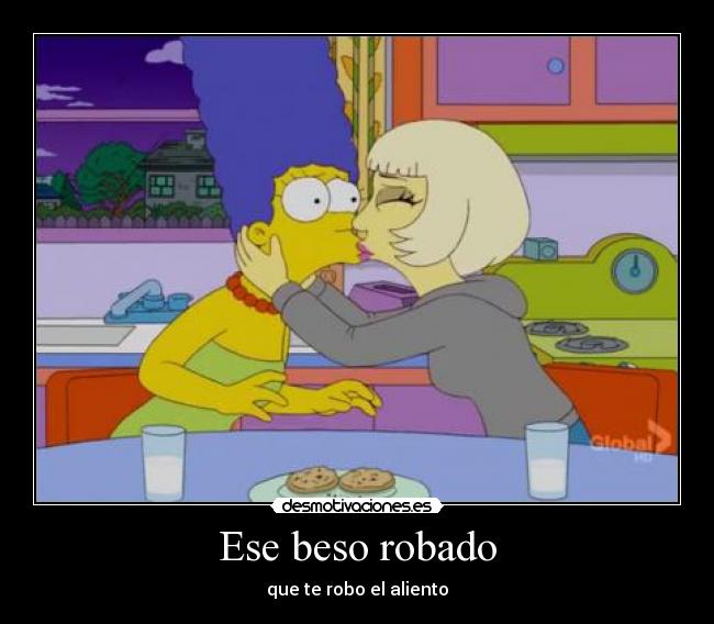 Ese beso robado - que te robo el aliento