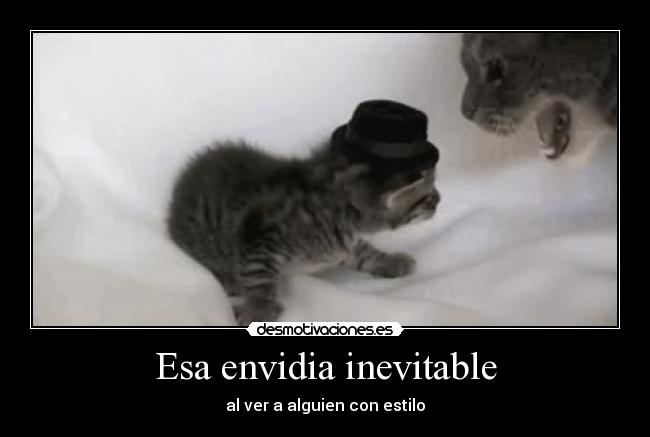 Esa envidia inevitable - al ver a alguien con estilo