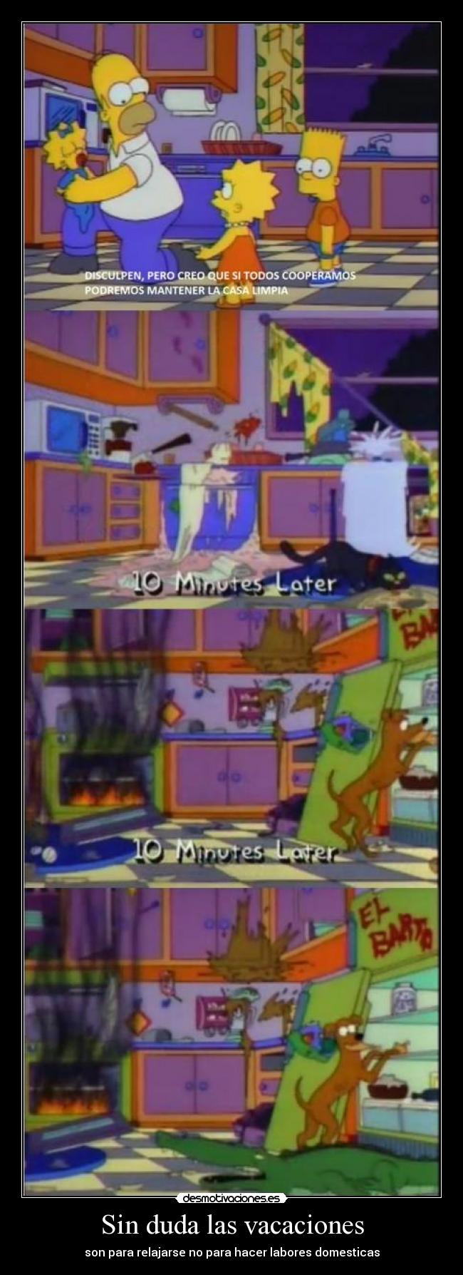 Sin duda las vacaciones -