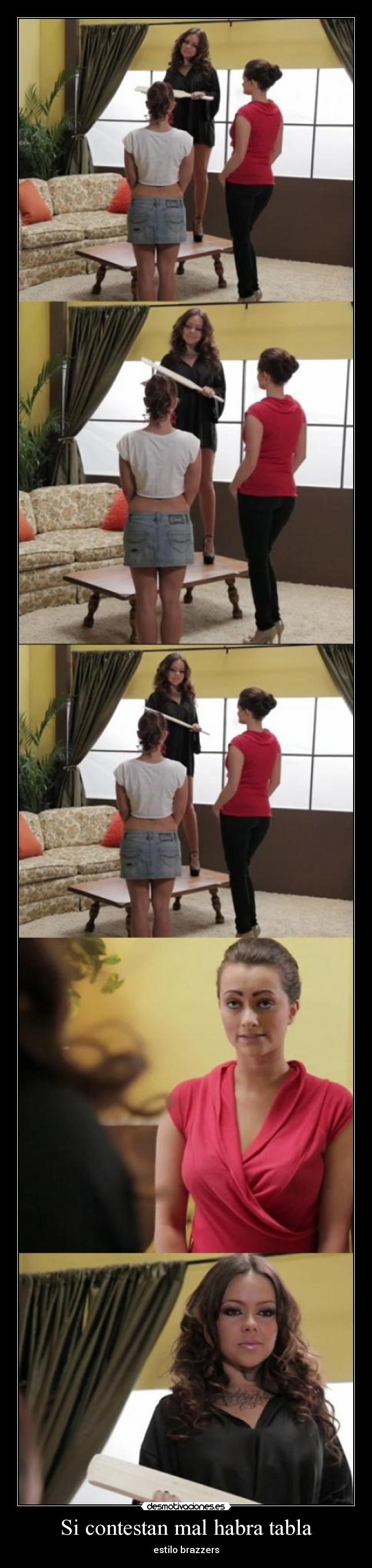 Si contestan mal habra tabla - 