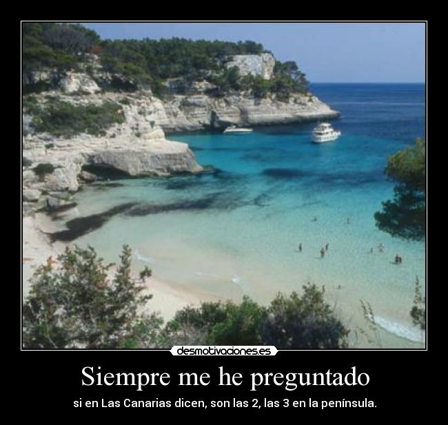 Siempre me he preguntado - 