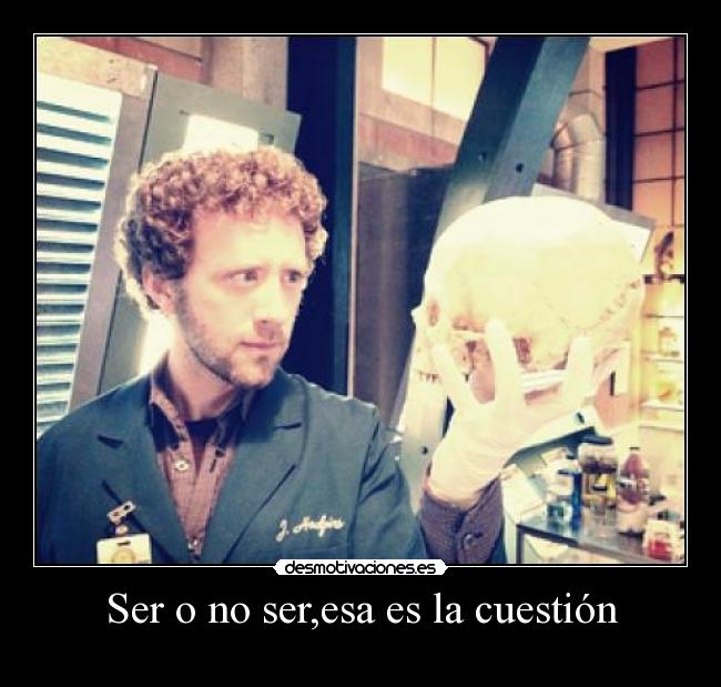 Ser o no ser,esa es la cuestión -