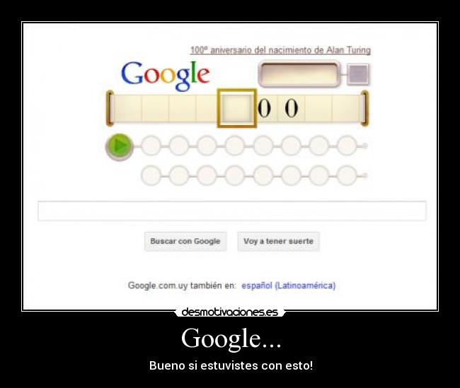 Google... -