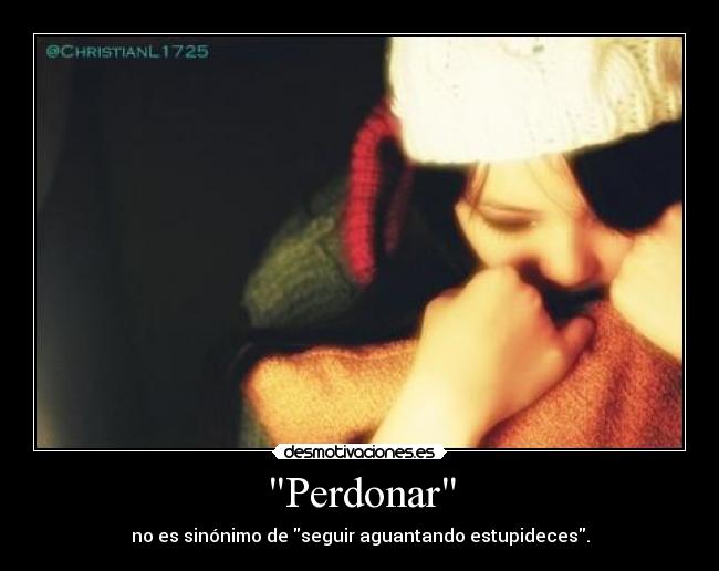 Perdonar -