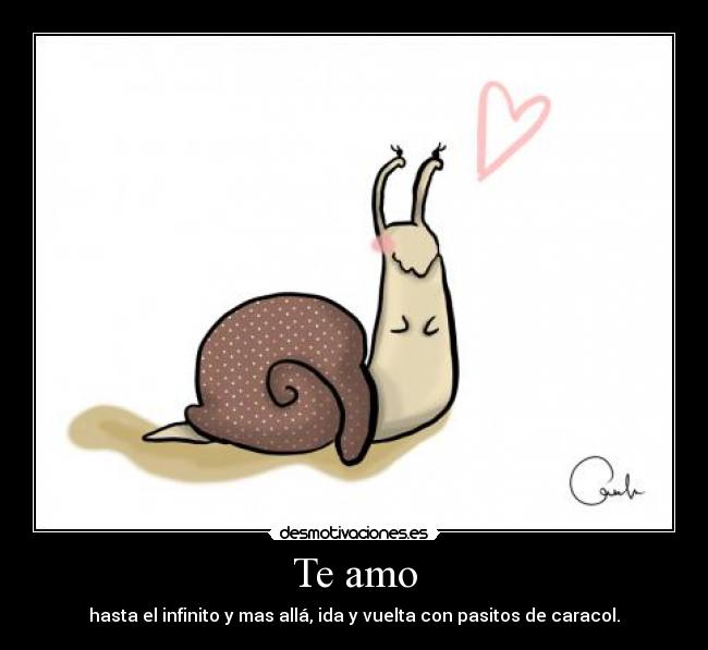 Te amo -