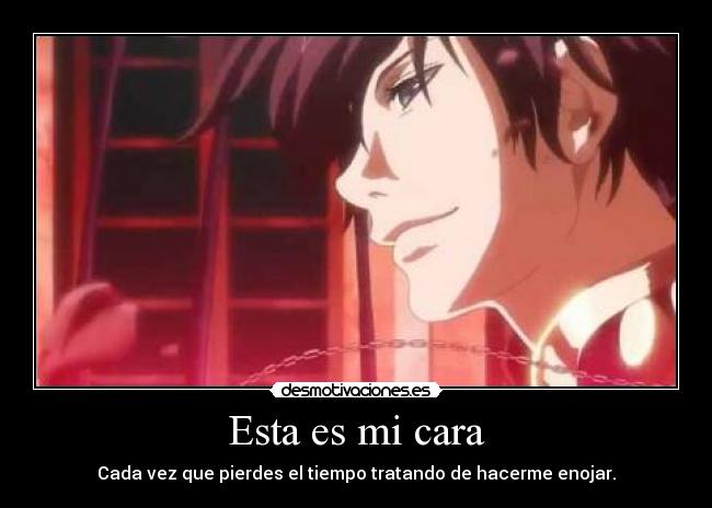 Esta es mi cara -
