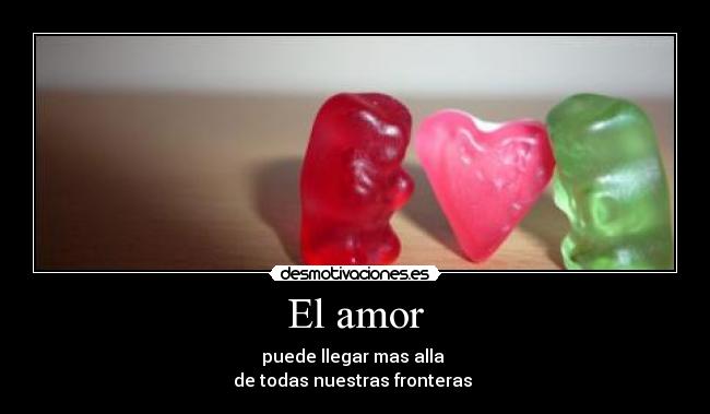 El amor -