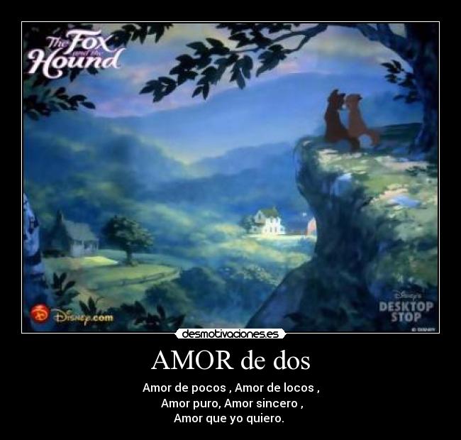 AMOR de dos -