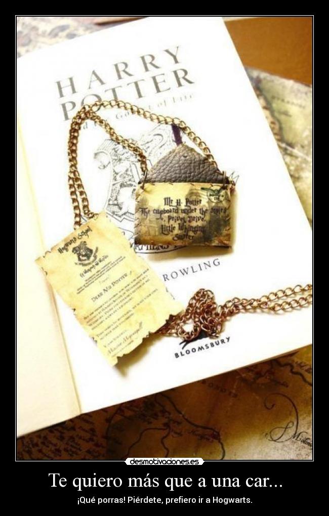 Te quiero más que a una car... - 