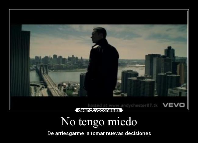 No tengo miedo - 