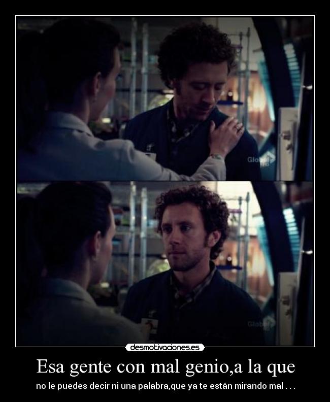 carteles bones jack hodgins daysi gente cara orto porque asi mal genio mirada desmotivaciones