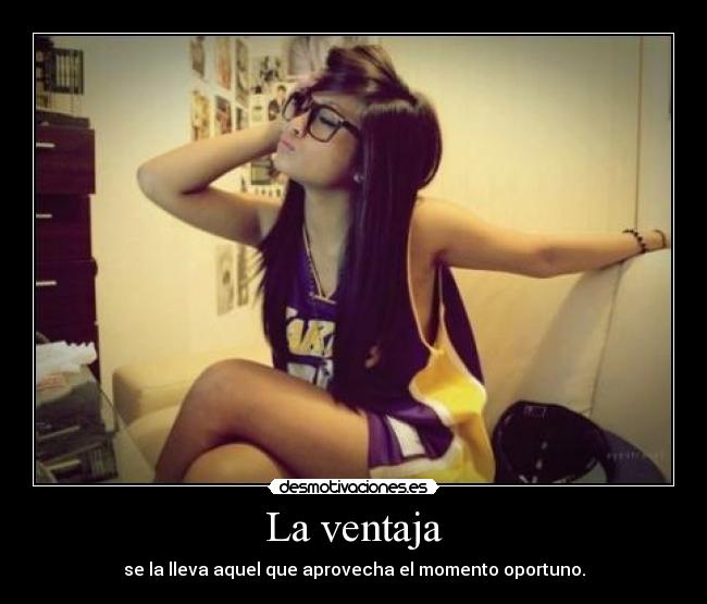 carteles ventaja desmotivaciones