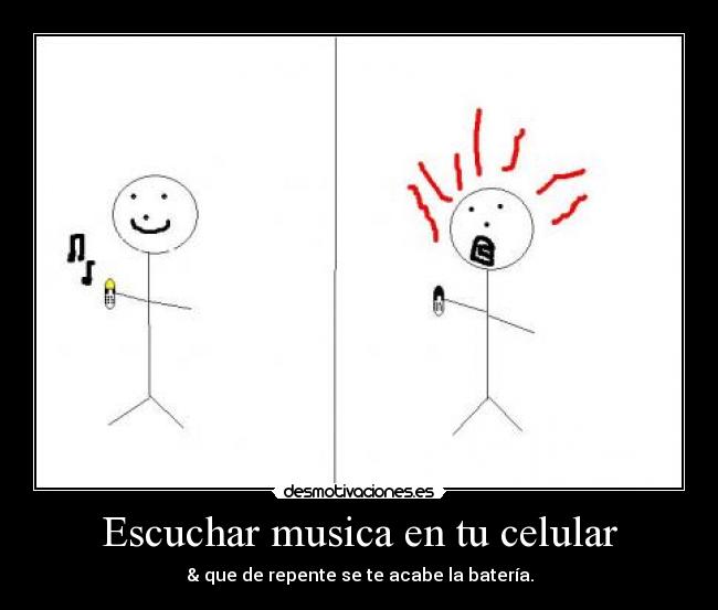 Escuchar musica en tu celular -