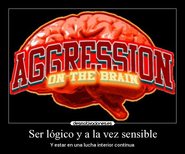 Ser lógico y a la vez sensible -