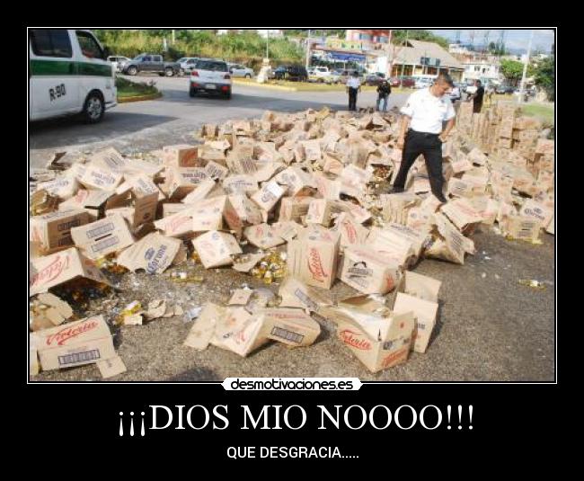 ¡¡¡DIOS MIO NOOOO!!! -