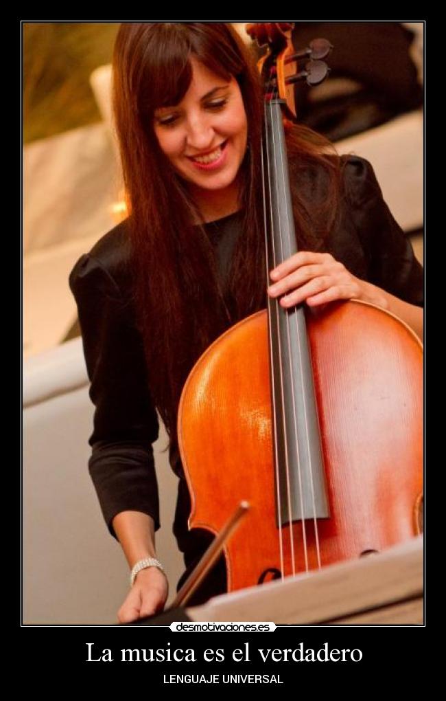 La musica es el verdadero - LENGUAJE UNIVERSAL