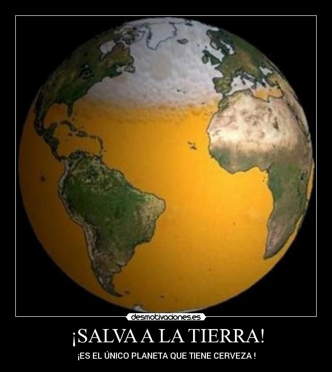 ¡SALVA A LA TIERRA! -
