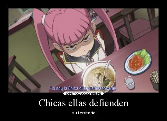 Chicas ellas defienden -