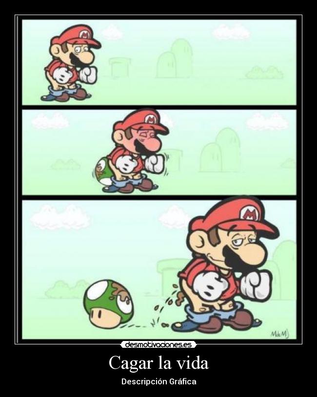 Cagar la vida - Descripción Gráfica