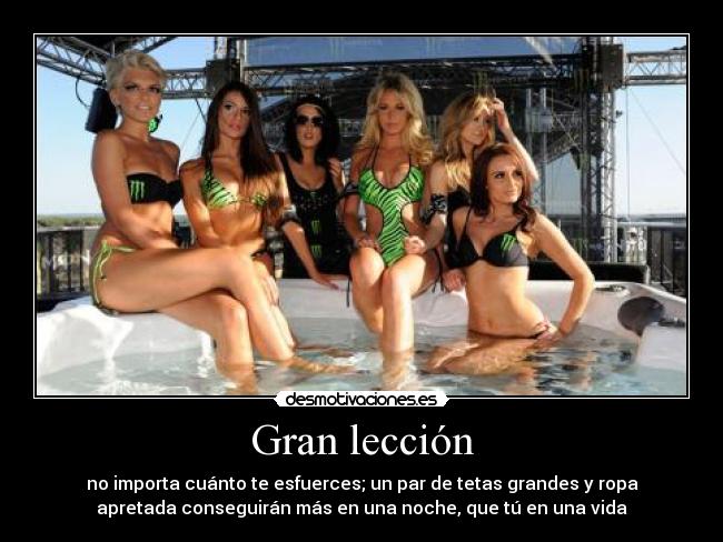 Gran lección -