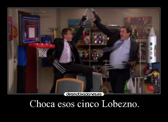 Choca esos cinco Lobezno. - 