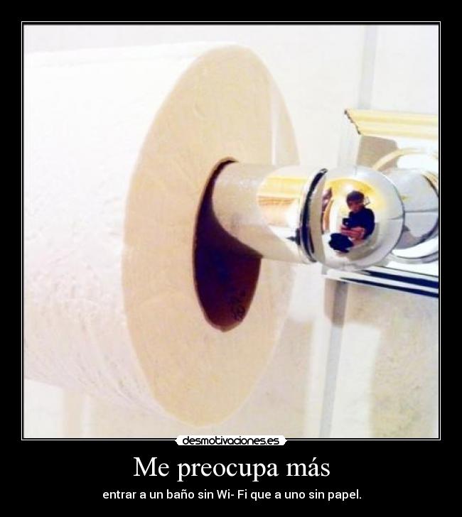 carteles papel mas wifi entrar preocupa desmotivaciones