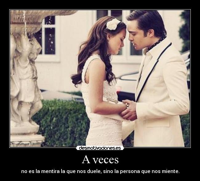 A veces -